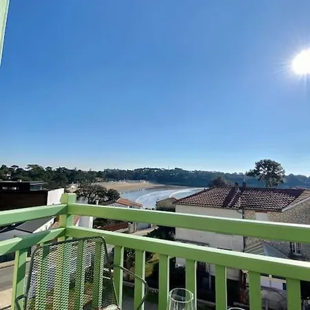 Studio Lumineux Sur Balcon Avec Vue Mer Et Plage