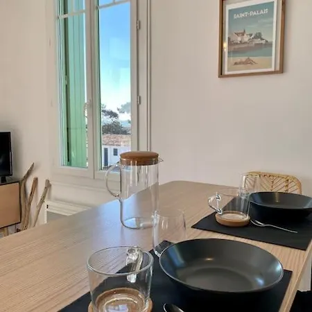 Studio Lumineux Sur Balcon Avec Vue Mer Et Plage * Saint-Palais-sur-Mer
