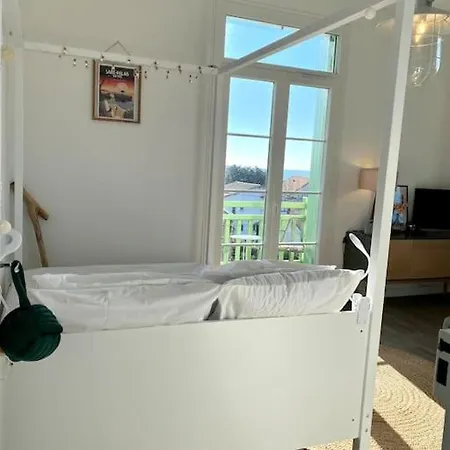 Appartement Studio Lumineux Sur Balcon Avec Vue Mer Et Plage